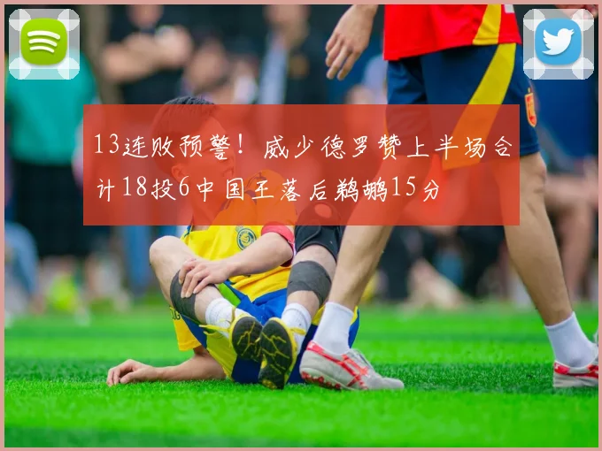 13连败预警！威少德罗赞上半场合计18投6中国王落后鹈鹕15分